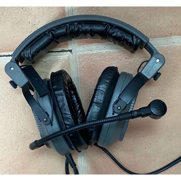 RARE Vintage Telex Air 3000 Pilot Aviation Head Set - Picture 2 of 9